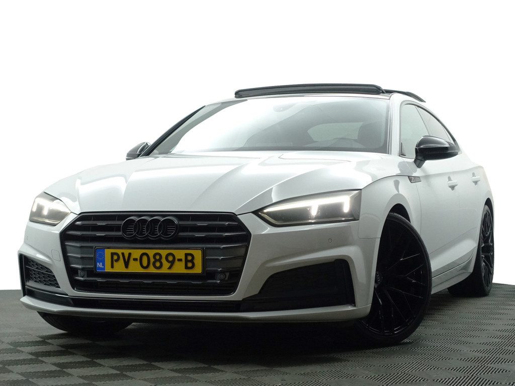 
Audi A5 Sportback 2.0 TFSI S Black Optic Aut- Panodak, Sfeerverlichting, Keyless, Park Assist, Xenon Led Matrix, Dynamic Select vol									