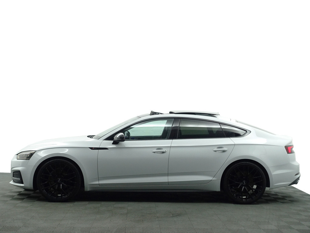 
Audi A5 Sportback 2.0 TFSI S Black Optic Aut- Panodak, Sfeerverlichting, Keyless, Park Assist, Xenon Led Matrix, Dynamic Select vol									