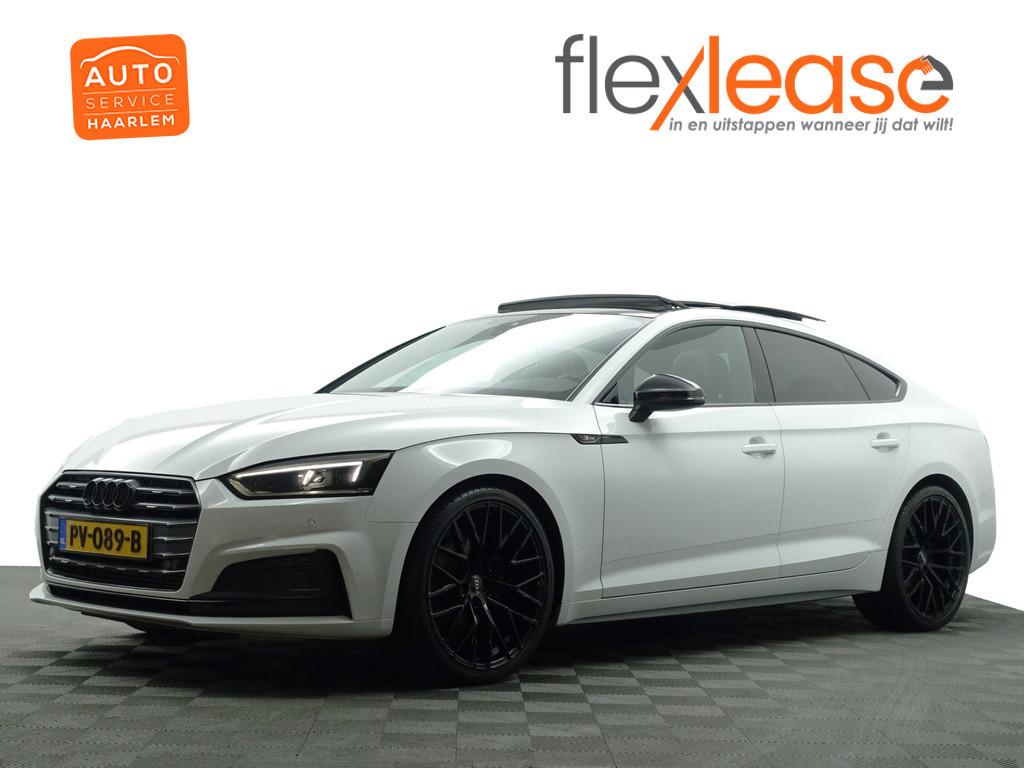 
Audi A5 Sportback 2.0 TFSI S Black Optic Aut- Panodak, Sfeerverlichting, Keyless, Park Assist, Xenon Led Matrix, Dynamic Select vol									