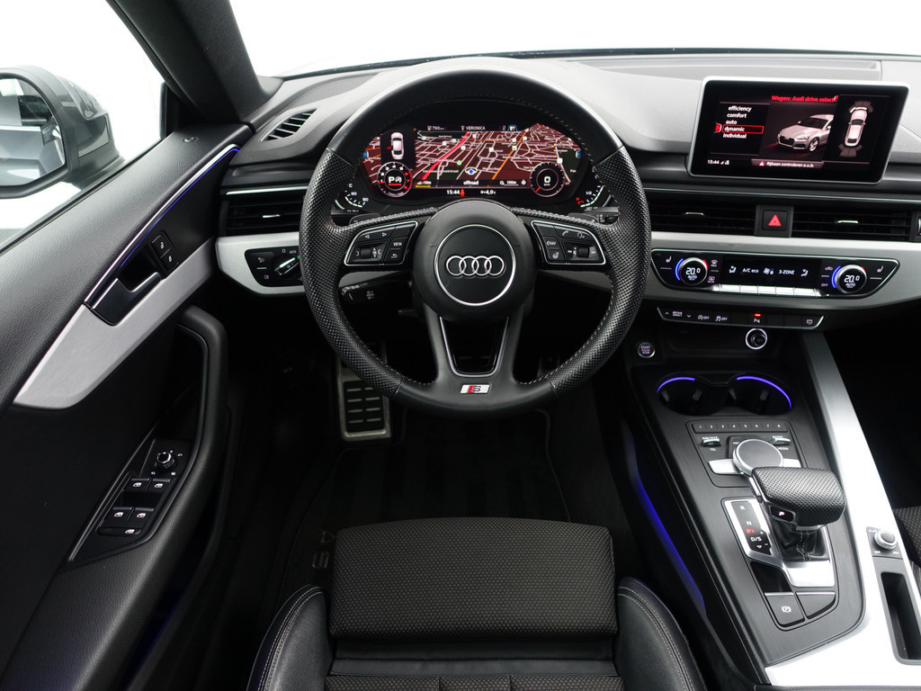 
Audi A5 Sportback 40 TFSI 191pk S Line Design Aut- Panoramadak, Sfeerverlichting, Stuur/Stoelverwarming, Dynamic select, Virtual Cockpit vol									