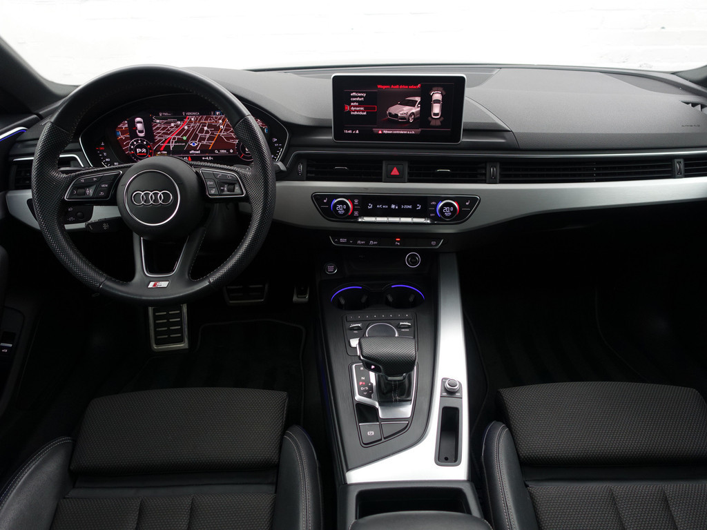 
Audi A5 Sportback 40 TFSI 191pk S Line Design Aut- Panoramadak, Sfeerverlichting, Stuur/Stoelverwarming, Dynamic select, Virtual Cockpit vol									