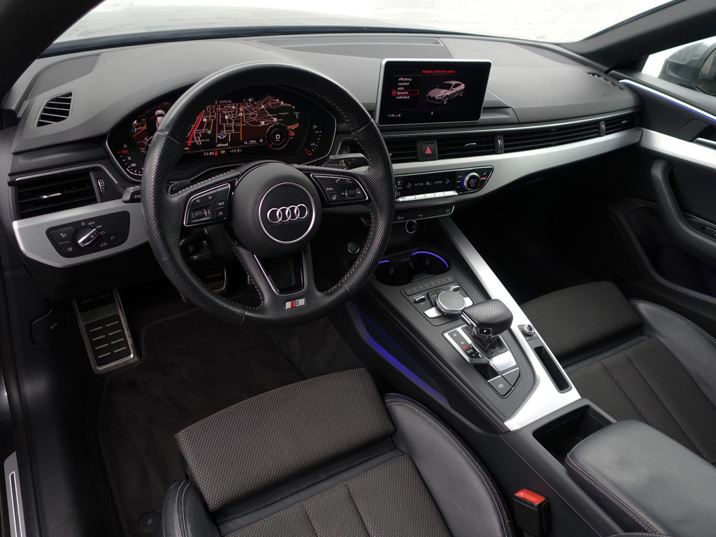 
								Audi A5 Sportback 40 TFSI S Line Aut- Panoramadak, Sfeerverlichting, Xenon Led, Dynamic Select, Keyless, Sport Leder Interieur vol									