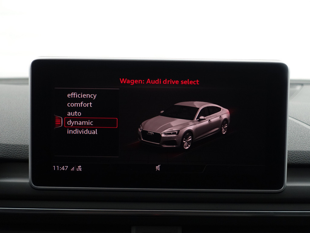 
								Audi A5 Sportback 40 TFSI S Line Aut- Panoramadak, Sfeerverlichting, Xenon Led, Dynamic Select, Keyless, Sport Leder Interieur vol									