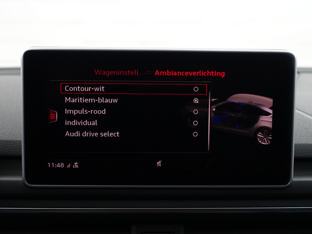 
								Audi A5 Sportback 40 TFSI S Line Aut- Panoramadak, Sfeerverlichting, Xenon Led, Dynamic Select, Keyless, Sport Leder Interieur vol									