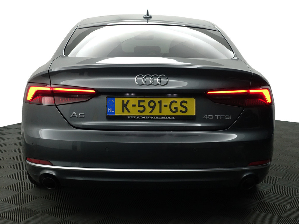 
								Audi A5 Sportback 40 TFSI S Line Aut- Panoramadak, Sfeerverlichting, Xenon Led, Dynamic Select, Keyless, Sport Leder Interieur vol									