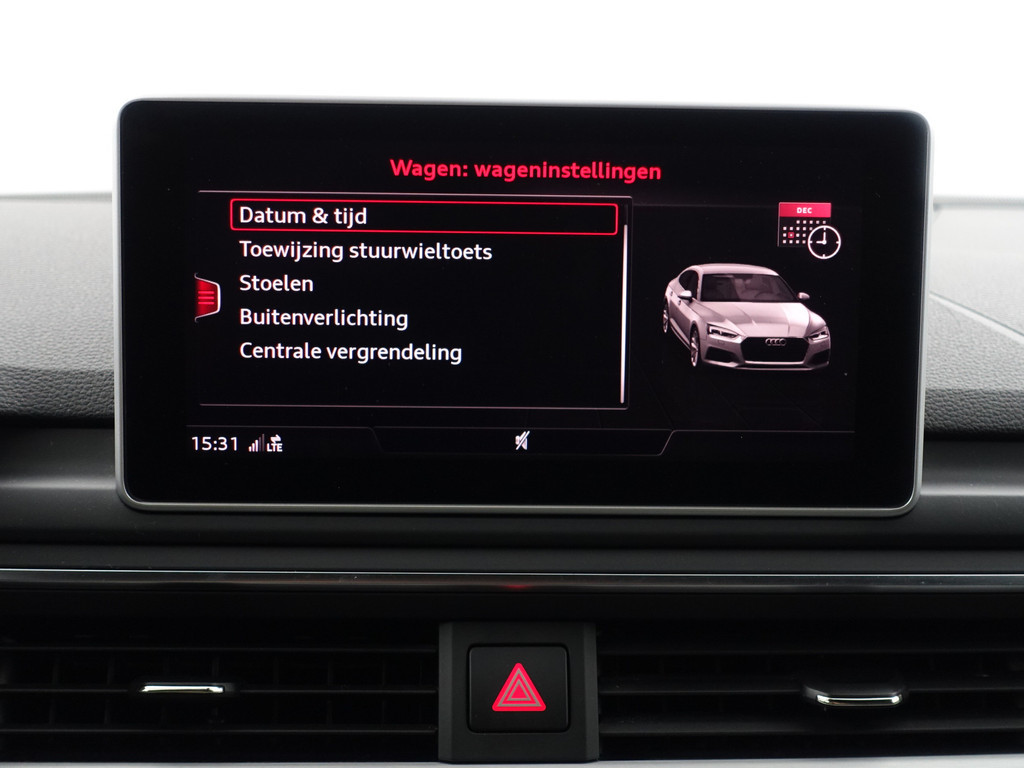 
Audi A5 Sportback 2.0 TFSI S Line Black Optic Aut- Memory Seats, Ada Cruise, Dynamic Select, Keyless, Camera, Sport Interieur vol									