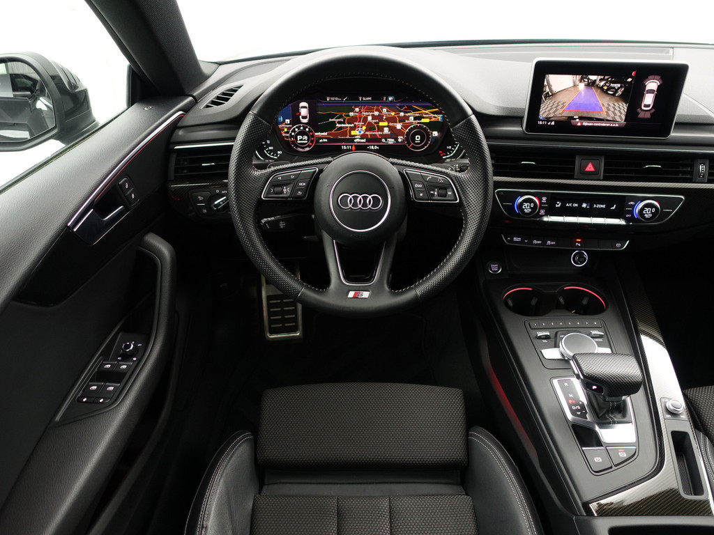 
								Audi A5 Sportback 35 TFSI S Competition Aut- Carbon, Sfeerverlichting, Virtual Cockpit, Dynamic Select, Xenon Led, Leder Sport Interieur vol									