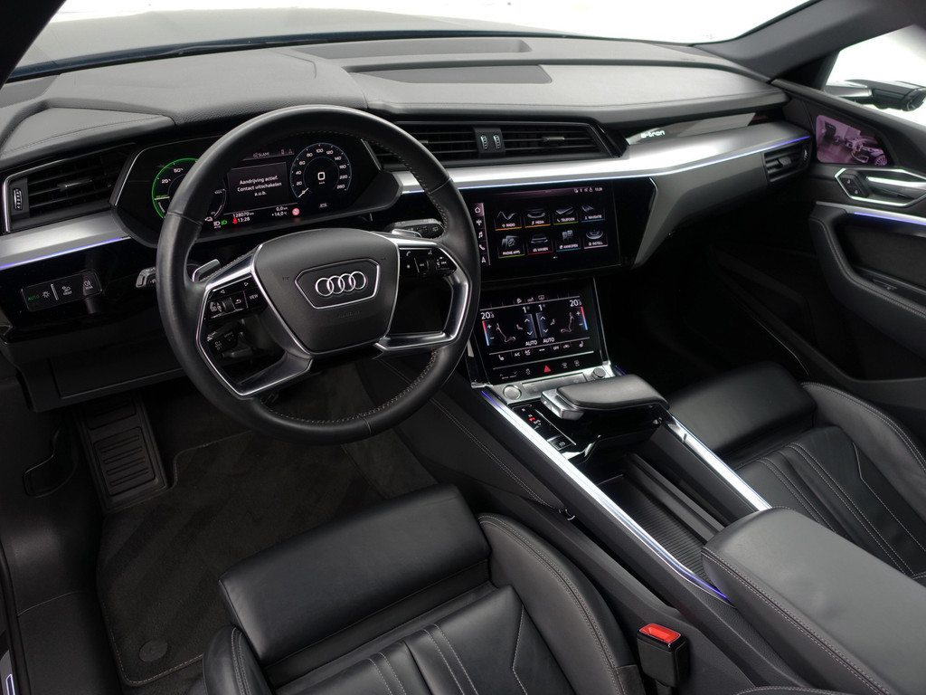 
Audi e-tron e-tron 55 quattro advanced Pro Line Plus 95 kWh- Camera Spiegels, Panoramadak, Bang Olufsen, Memory, Sfeerverlichting vol									