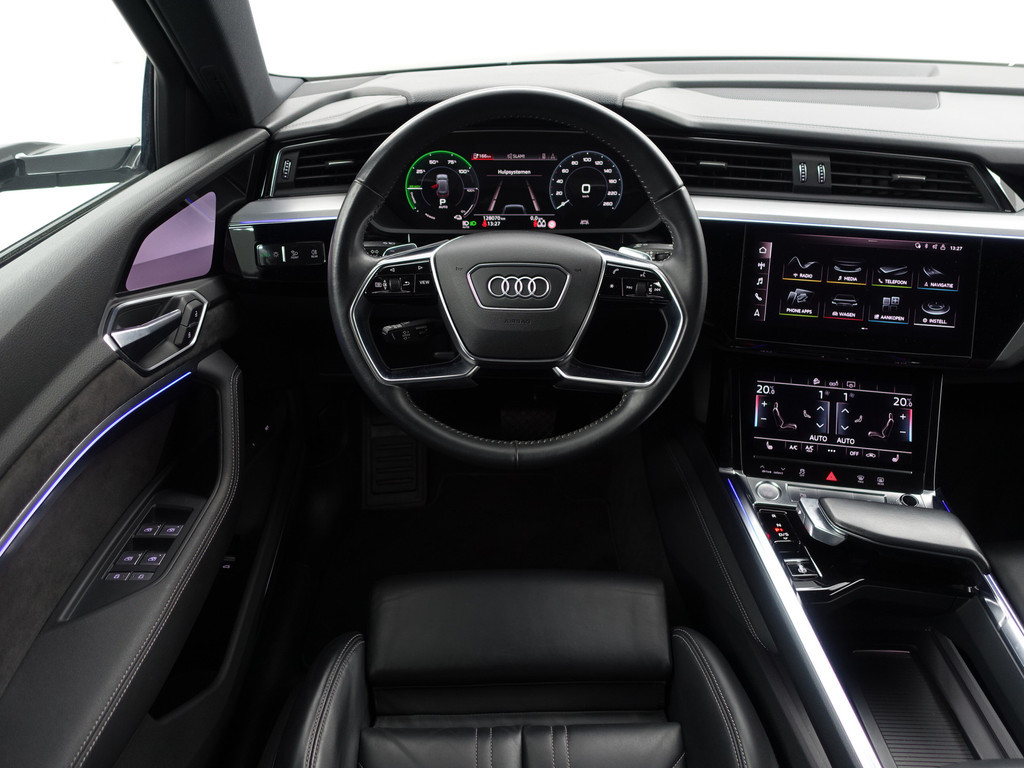 
Audi e-tron e-tron 55 quattro advanced Pro Line Plus 95 kWh- Camera Spiegels, Panoramadak, Bang Olufsen, Memory, Sfeerverlichting vol									