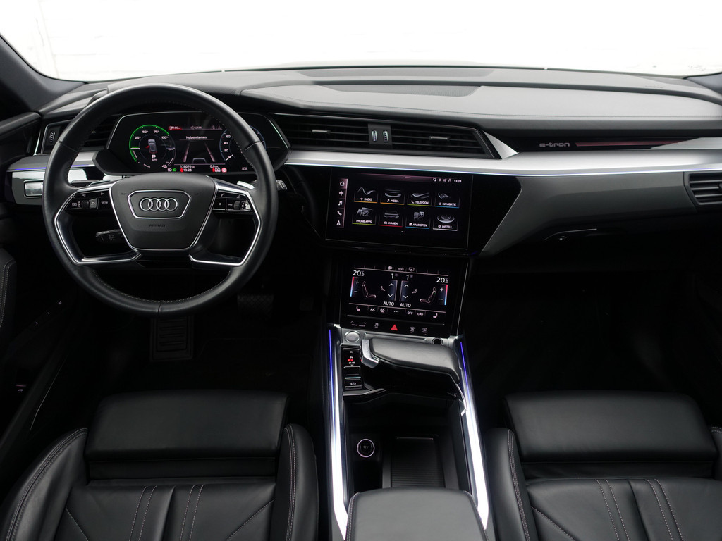 
Audi e-tron e-tron 55 quattro advanced Pro Line Plus 95 kWh- Camera Spiegels, Panoramadak, Bang Olufsen, Memory, Sfeerverlichting vol									