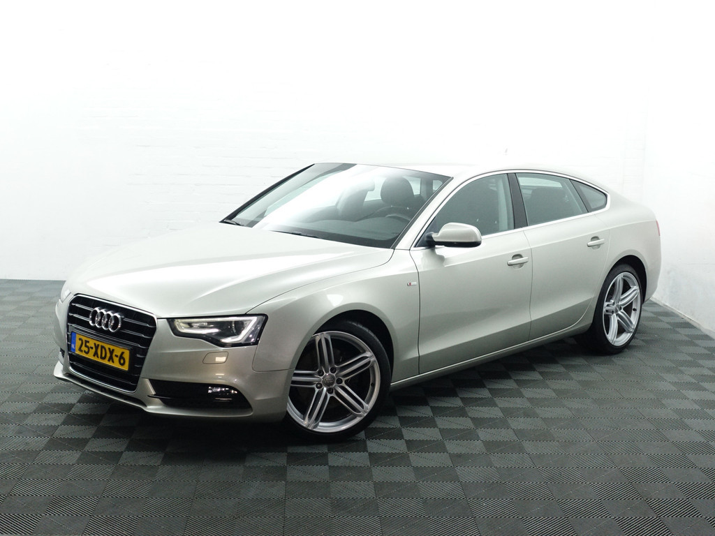 
Audi A5 Sportback 1.8 TFSI 170Pk S-Line Aut- Xenon Led, Navi, Cruise, Clima, Park Assist, Carbon Pakket vol									