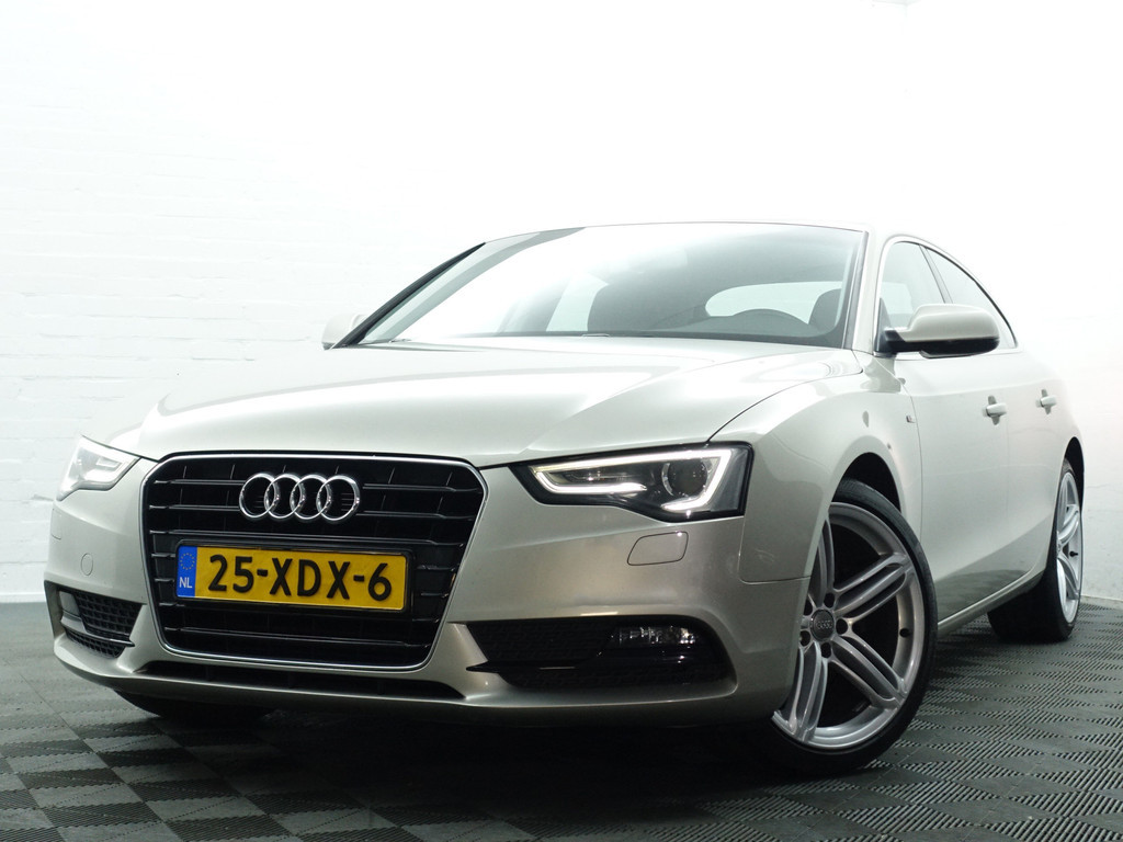 
Audi A5 Sportback 1.8 TFSI 170Pk S-Line Aut- Xenon Led, Navi, Cruise, Clima, Park Assist, Carbon Pakket vol									