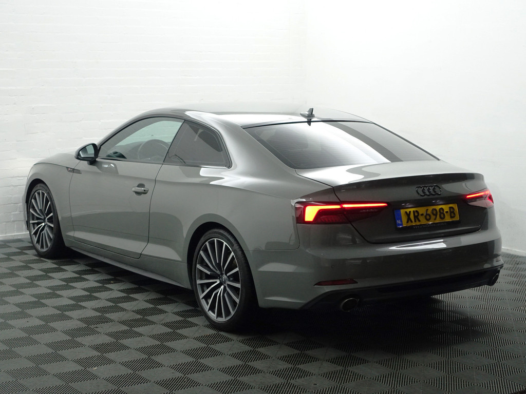 
Audi A5 Coupé 40 TFSI S line Black Optic Aut- Xenon Led, Dynamic Select, Keyless, Sfeerverlichting, Navi, Park Assist vol									