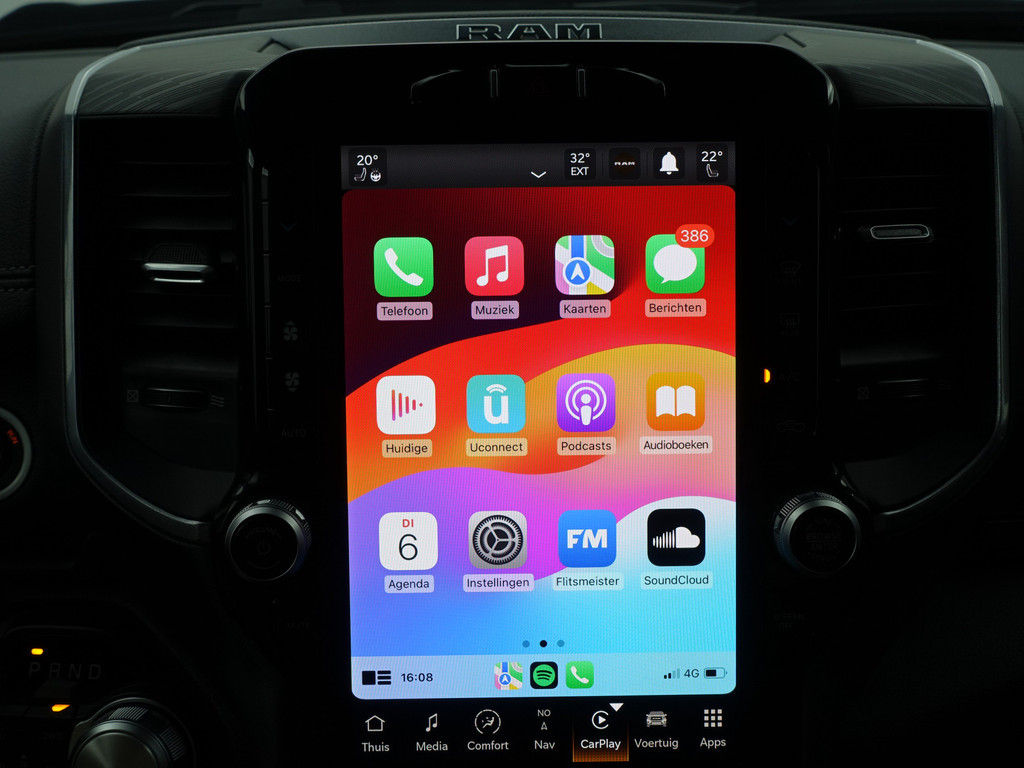 
Dodge Ram 1500 5.7 V8 4×4 Crew Cab Laramie Aut- Prins Onderbouw, Carplay, Alpine Audio, Stoelventilatie, Stuur/Stoelverwarming, Memory vol									