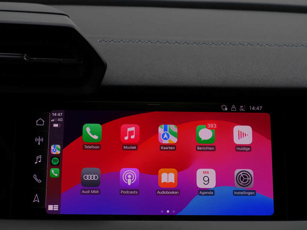 
Audi A3 Sportback 35 TFSI S Line Black Optic Aut- Bang Olufsen, Sfeerverlichting, Park Assist, Xenon Led, CarPlay, Dynamic Select vol									