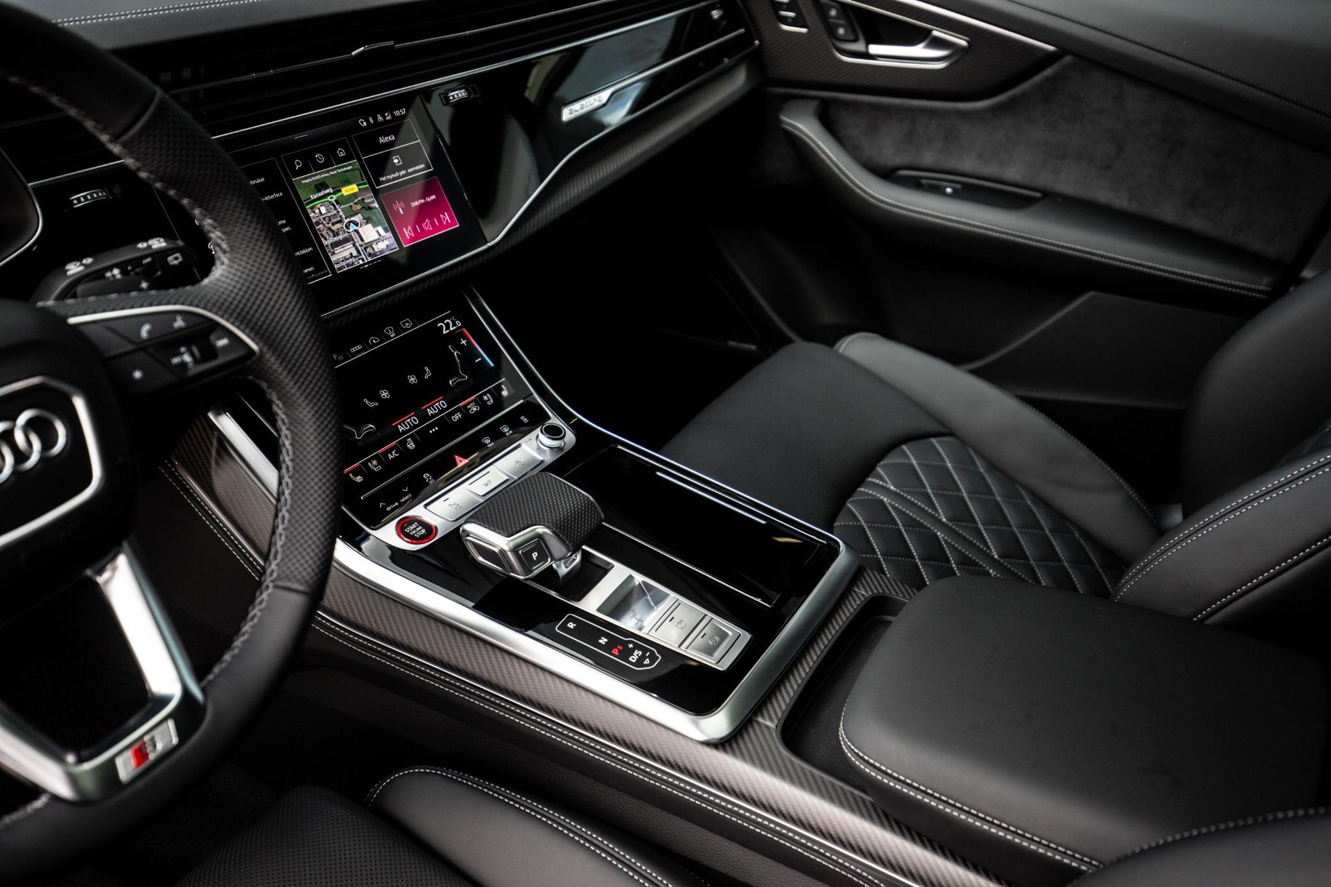 
Audi SQ7 4.0 TFSI 507pk 7p Nardo Grey, Keramisch, vol									