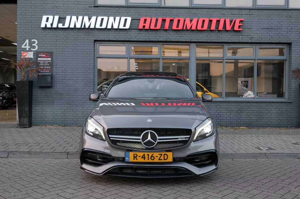 
Mercedes-Benz A-klasse AMG 45 4MATIC | Pano|Facelift|381PK | Navi |Grote Scherm| vol									