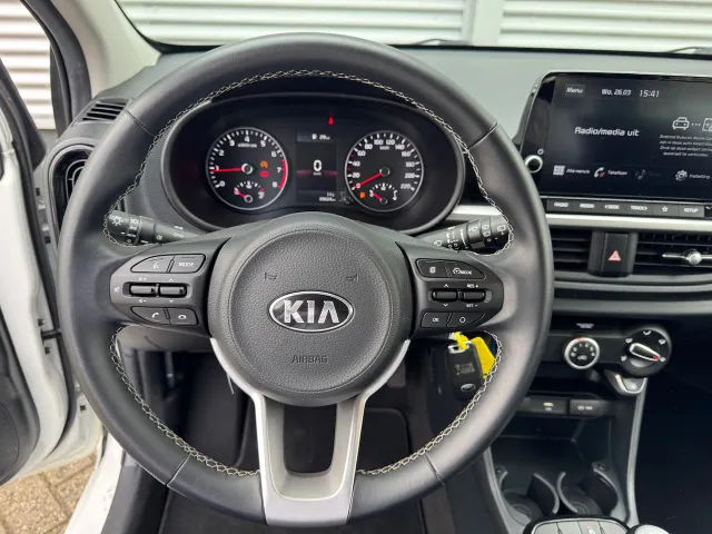 
Kia Picanto 1.0 DPi 67pk 4-zits DynamicLine | Apple Carplay/Android Auto | Airco | Lichtmetalen Velgen | vol									