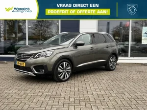 Peugeot 5008 1.2 PureTech 130pk Blue Lease Premium | Navigatie | Parkeercamera + sensoren voor en achter | Cruise controle | Leder | Automatische klep |