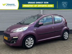 Peugeot 107 1.0 68PK 5D Active | Airco | Elektrische ramen | Toerenteller |