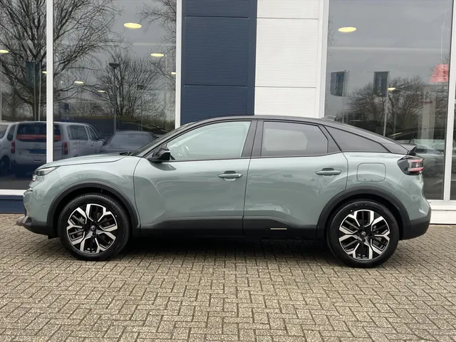 
Citroën ë-C4 EV 54kWh 156pk Max | Navigatie | Camera | Parkeersensoren | Stoelverwarming | vol									