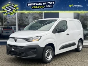 Citroën Berlingo Van GB 1.5 BlueHDi 100pk L1 3-zits | Navigatie | Houten vloer + wand afwerking | Cruise control | Apple Carplay & Android Auto | Parkeercamera en sensoren