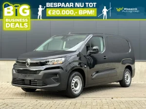 Citroën Berlingo Van GB 1.5 BlueHDi 100pk Long 3-zits | Navigatie | Parkeer camera | Cruise control | Houten vloer en wanden in laadruimte | Apple Carplay & Android Auto