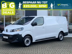 Peugeot Expert GB L3 2.0 BlueHDi 145pk 3-zits | Navigatie | Trekhaak 2500kg | Apple Carplay&Android Auto | Parkeer Camera | Laadruimte afwerking | Cruise control