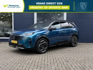 Peugeot e-5008 New | GT | Navigatie | Apple Carplay en Androidauto | Stoelverwarming | 7 persoons uitvoering | Airco | Alcantara stoelen |