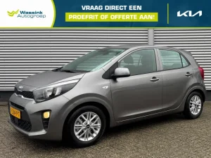 Kia Picanto 1.0 DPi 67pk 4-zits DynamicLine | Trekhaak | Apple Carplay/Android Auto | Airco | Lichtmetalen Velgen |